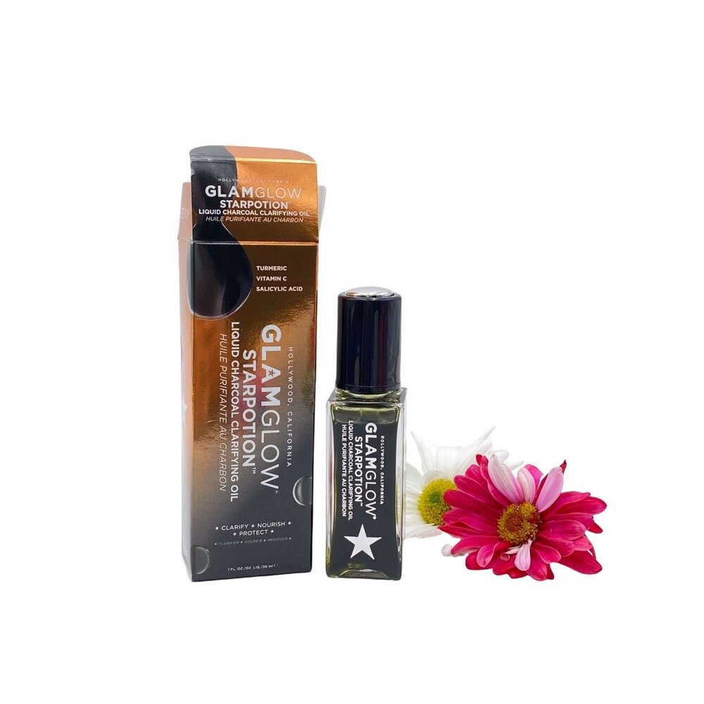 Glamglow Starpotion Liquid Charcoal Clarifying Oil 1.0 oz